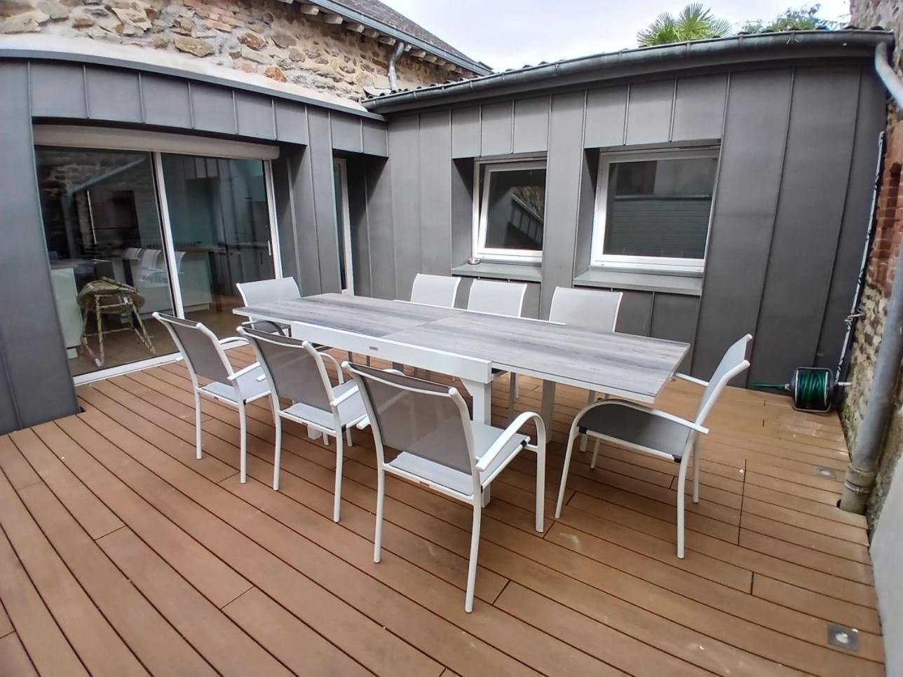 Appartement En Centre-Ville - Local Velos Disponible 马耶讷 外观 照片