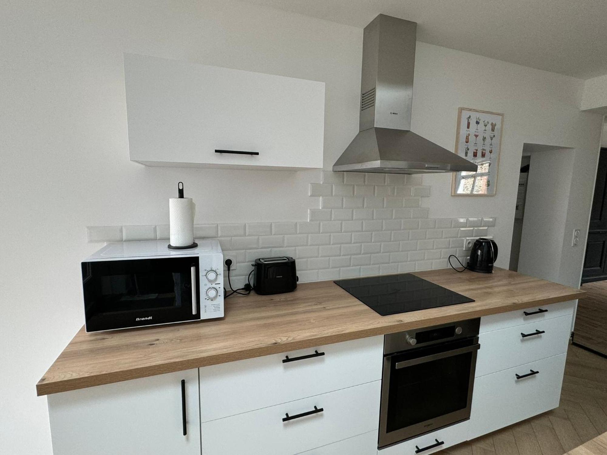 Appartement En Centre-Ville - Local Velos Disponible 马耶讷 外观 照片
