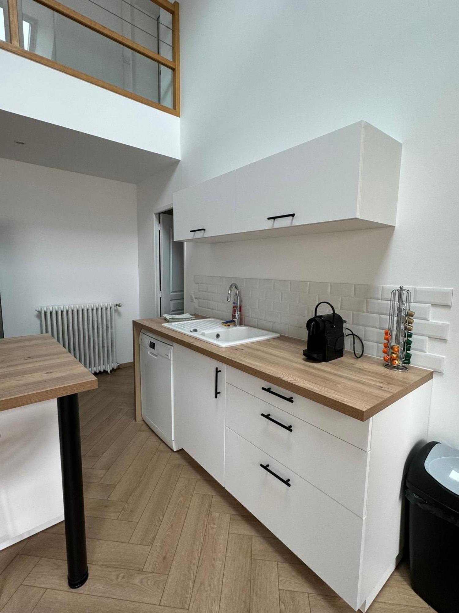 Appartement En Centre-Ville - Local Velos Disponible 马耶讷 外观 照片