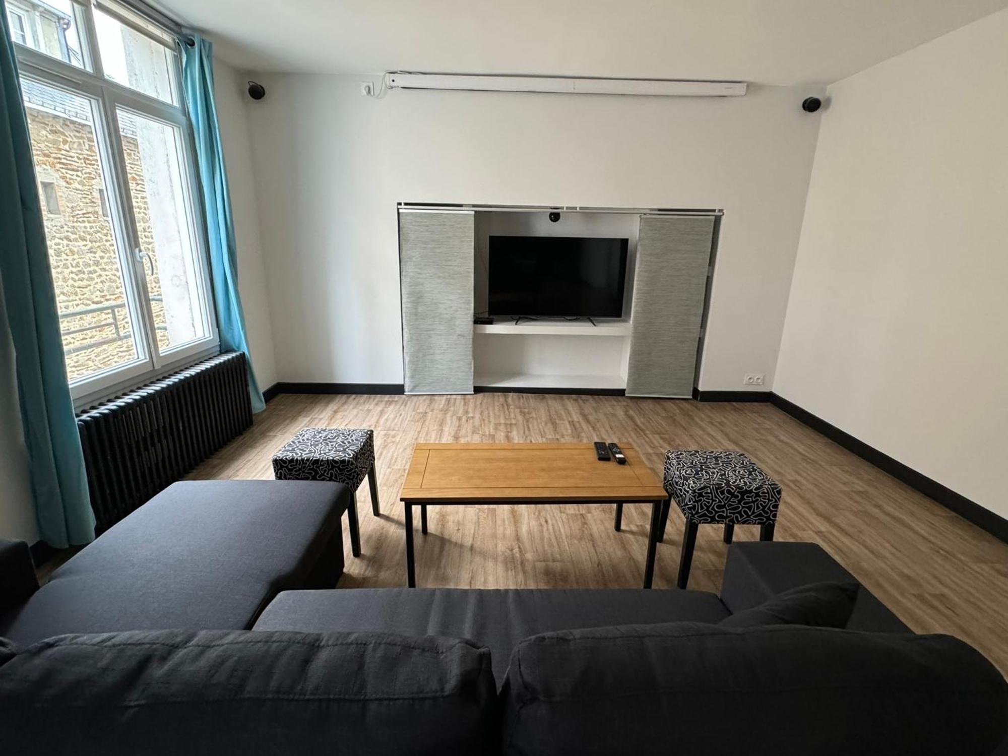 Appartement En Centre-Ville - Local Velos Disponible 马耶讷 外观 照片